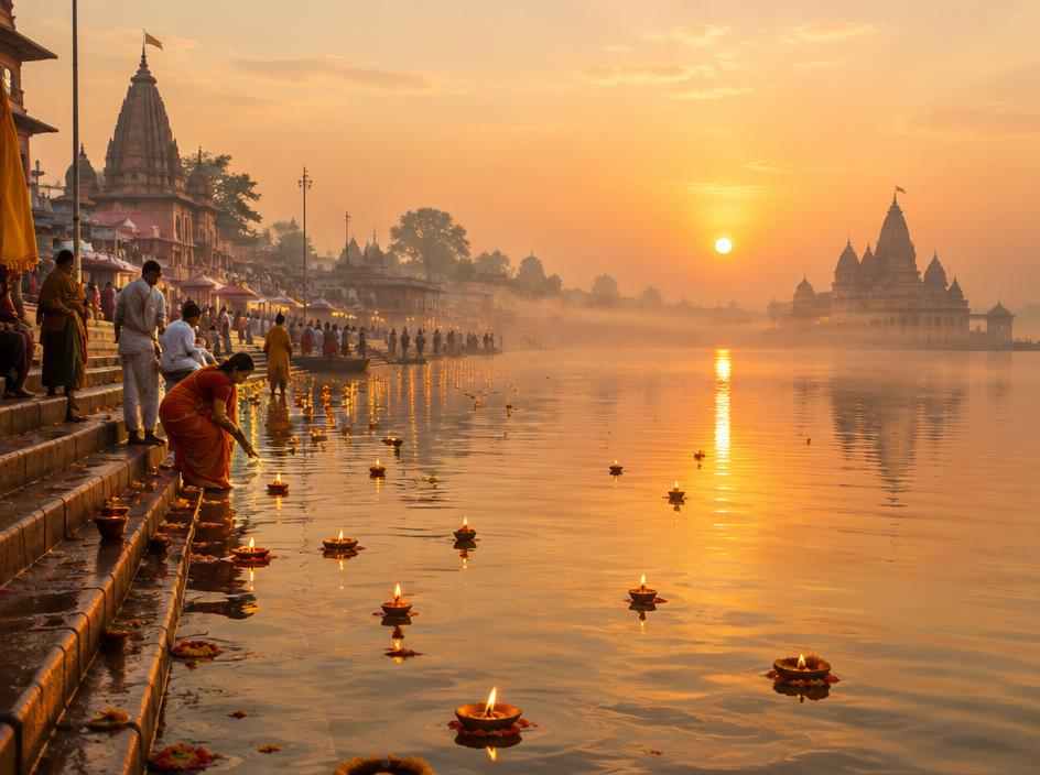Saryu Aarti Ghat